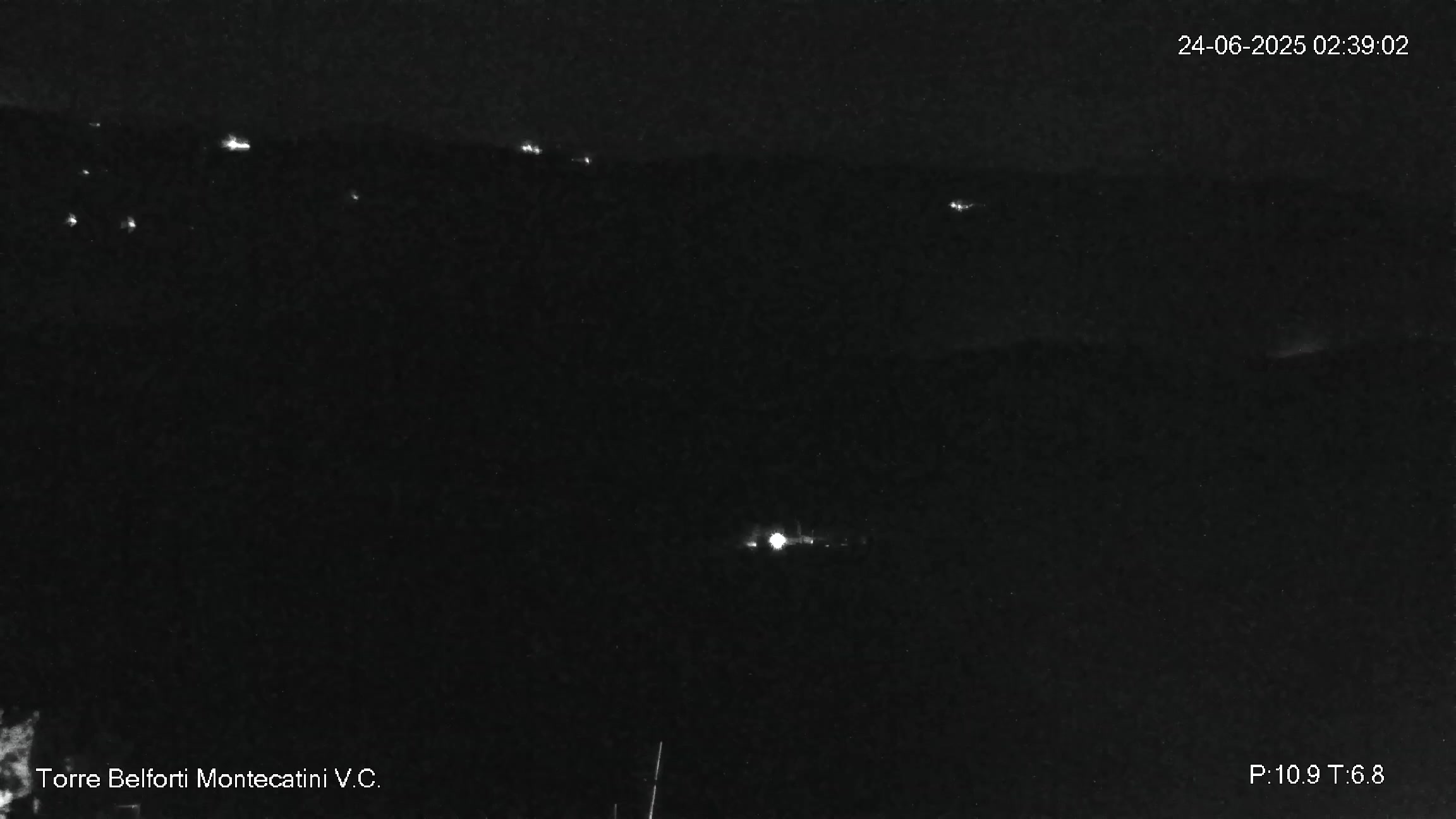 immagine della webcam nei dintorni di Certaldo: webcam Montecatini Val di Cecina