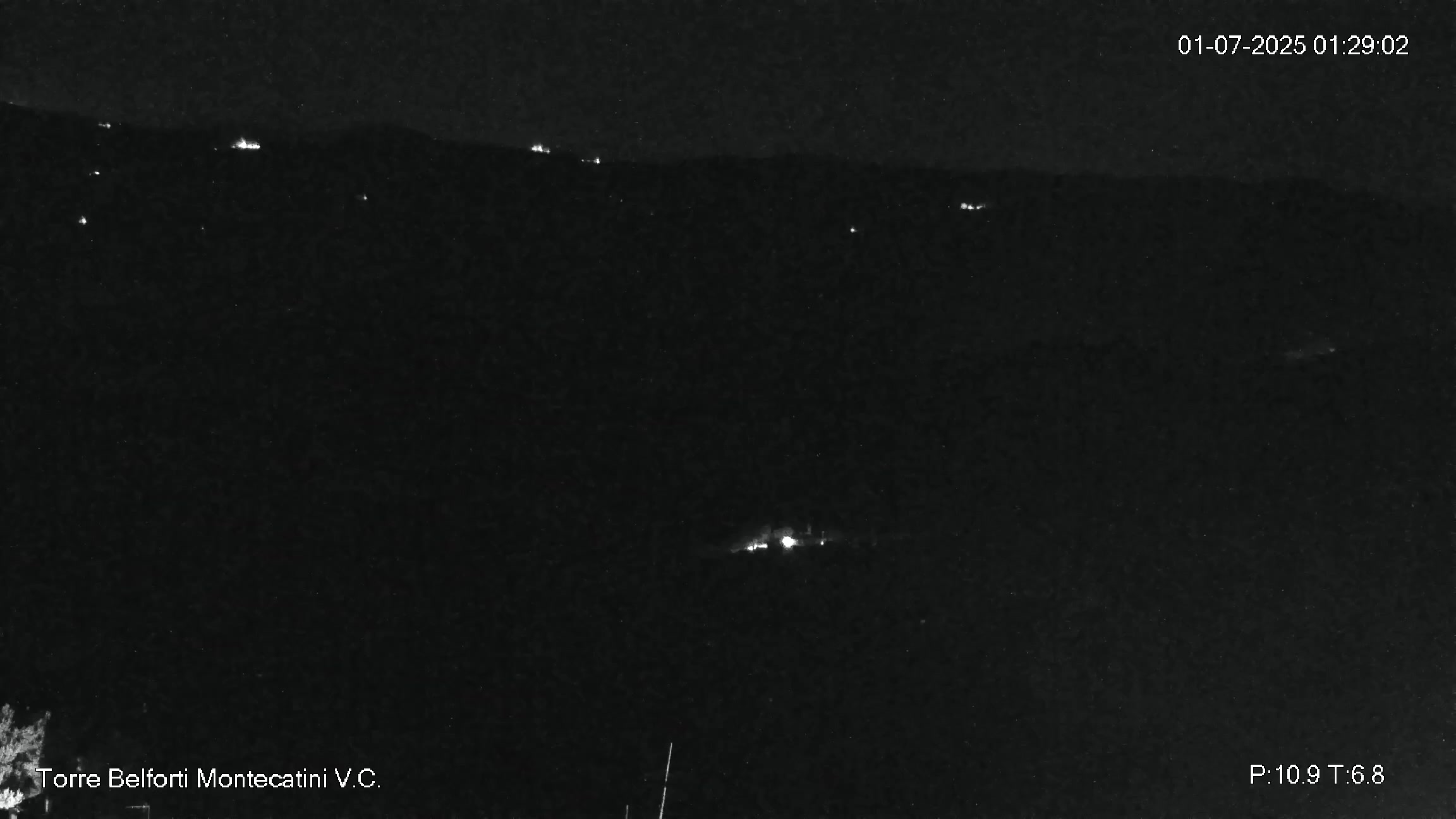 immagine della webcam nei dintorni di Chiusdino: webcam Montecatini Val di Cecina