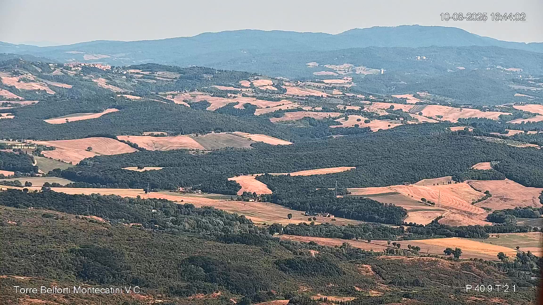 immagine della webcam nei dintorni di Certaldo: webcam Montecatini Val di Cecina