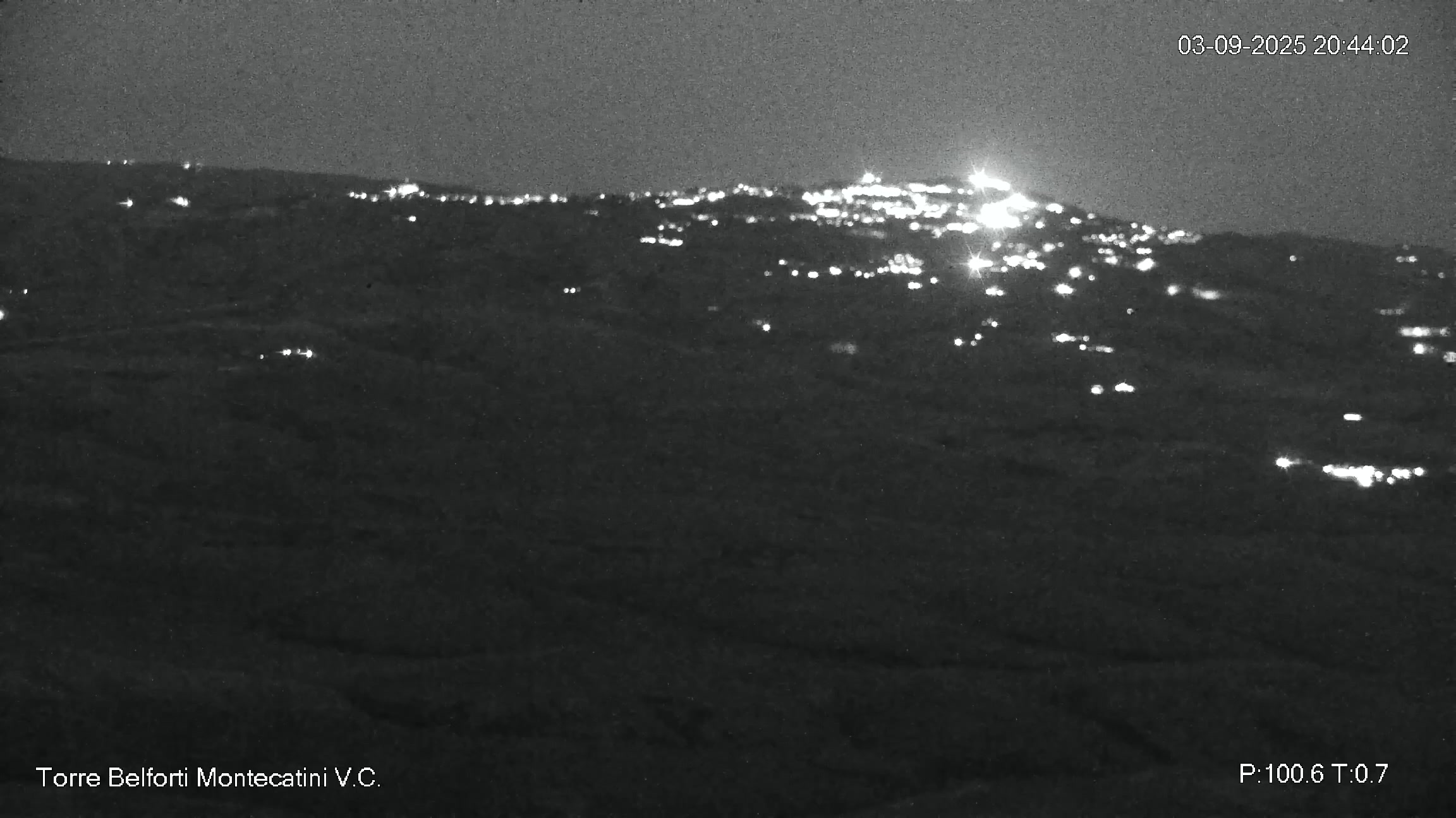 immagine della webcam nei dintorni di Mazzanta: webcam Montecatini Val di Cecina