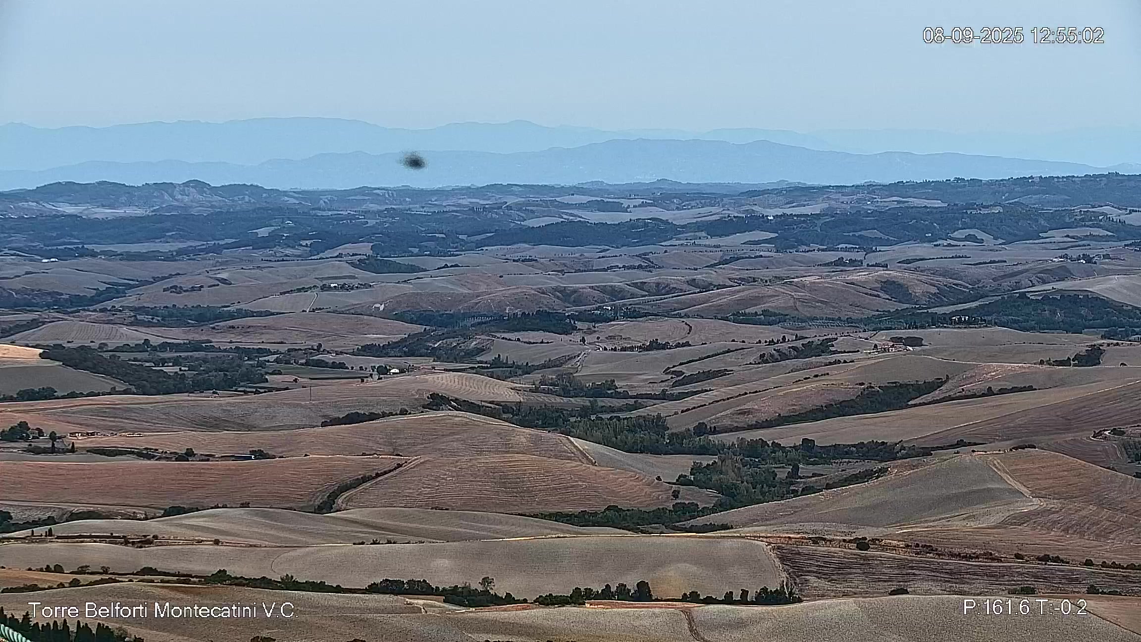 immagine della webcam nei dintorni di San Gimignano: webcam Montecatini Val di Cecina