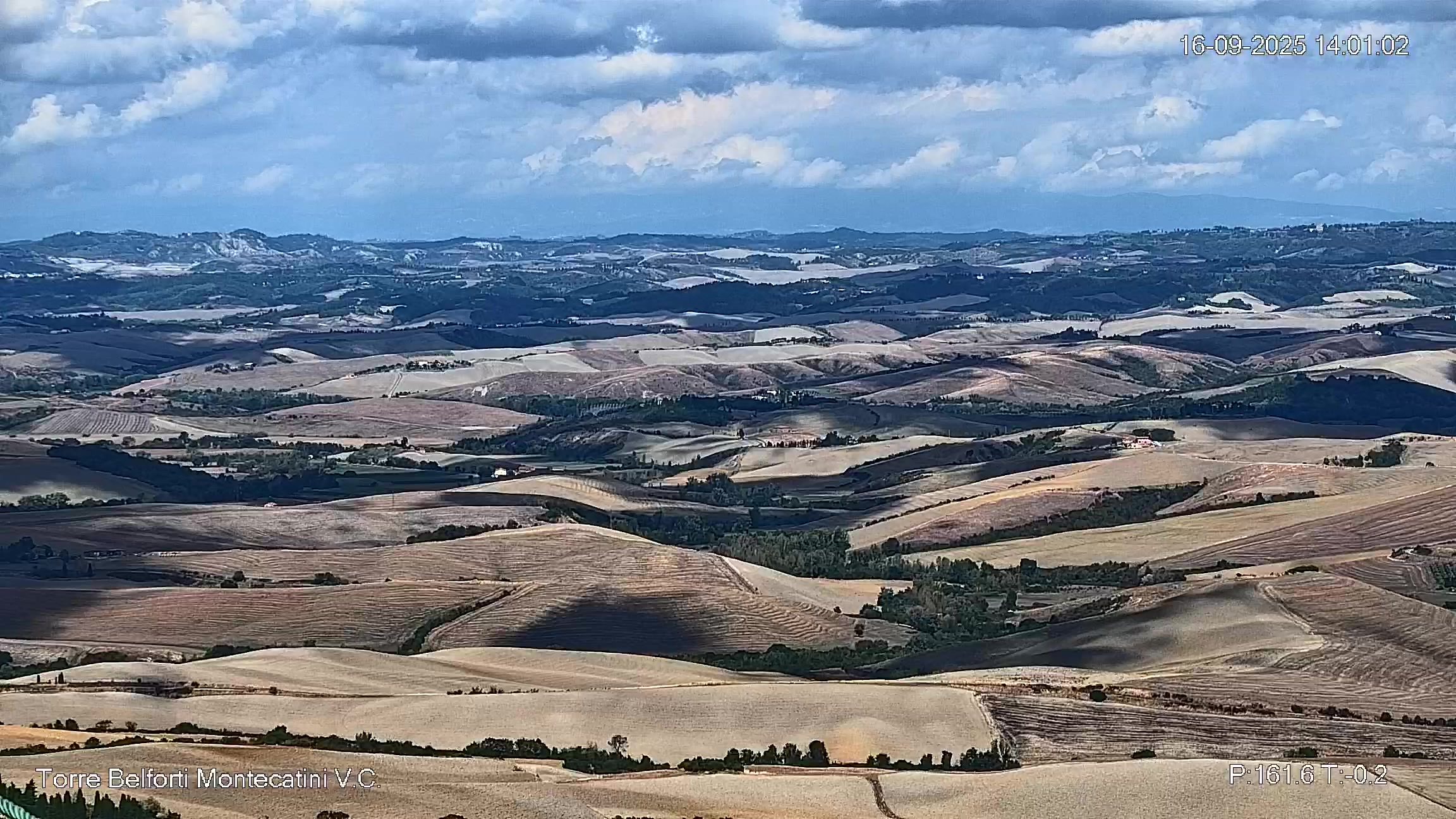 immagine della webcam nei dintorni di Rosignano Solvay: webcam Montecatini Val di Cecina