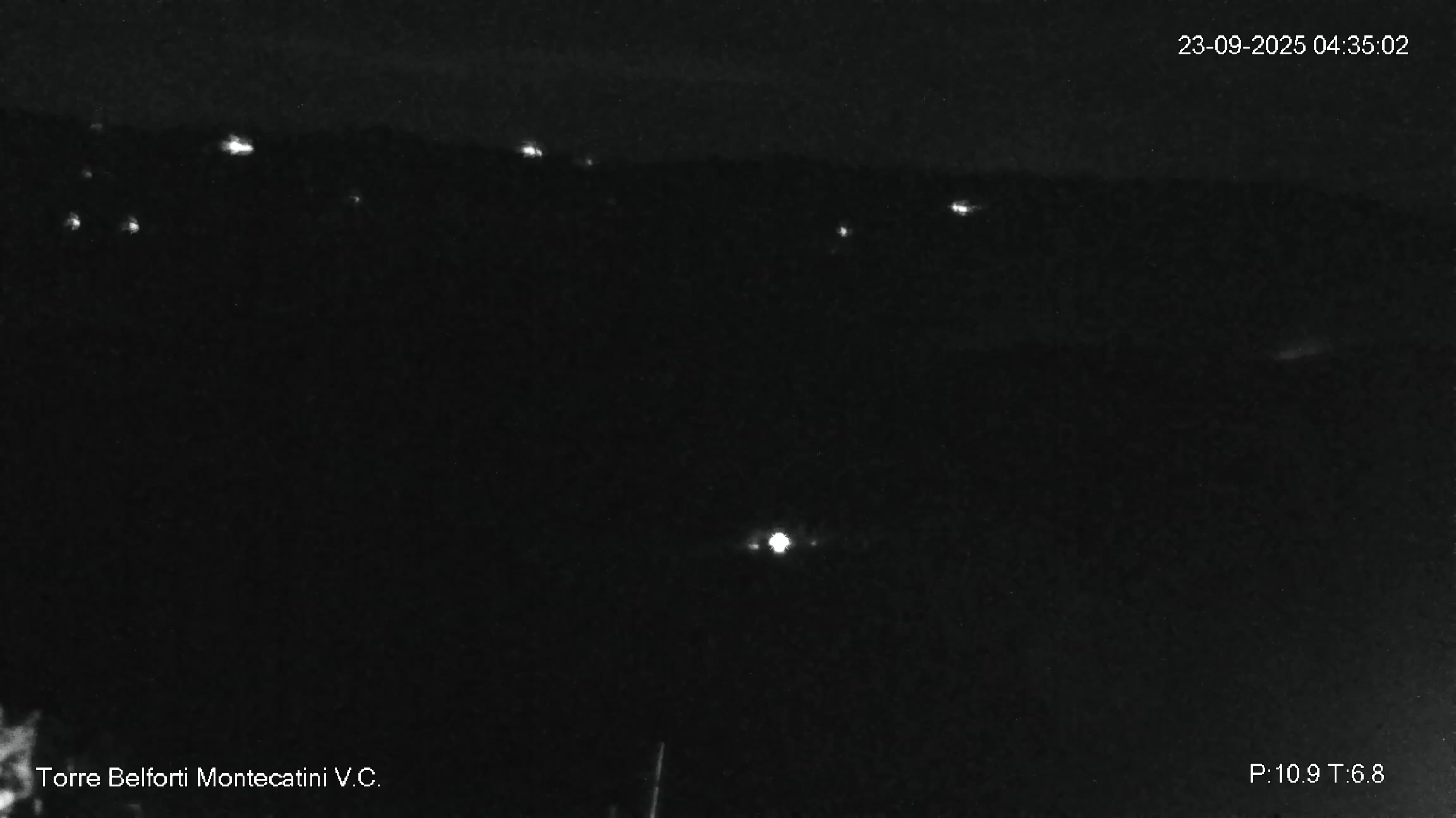 immagine della webcam nei dintorni di Valle Benedetta: webcam Montecatini Val di Cecina