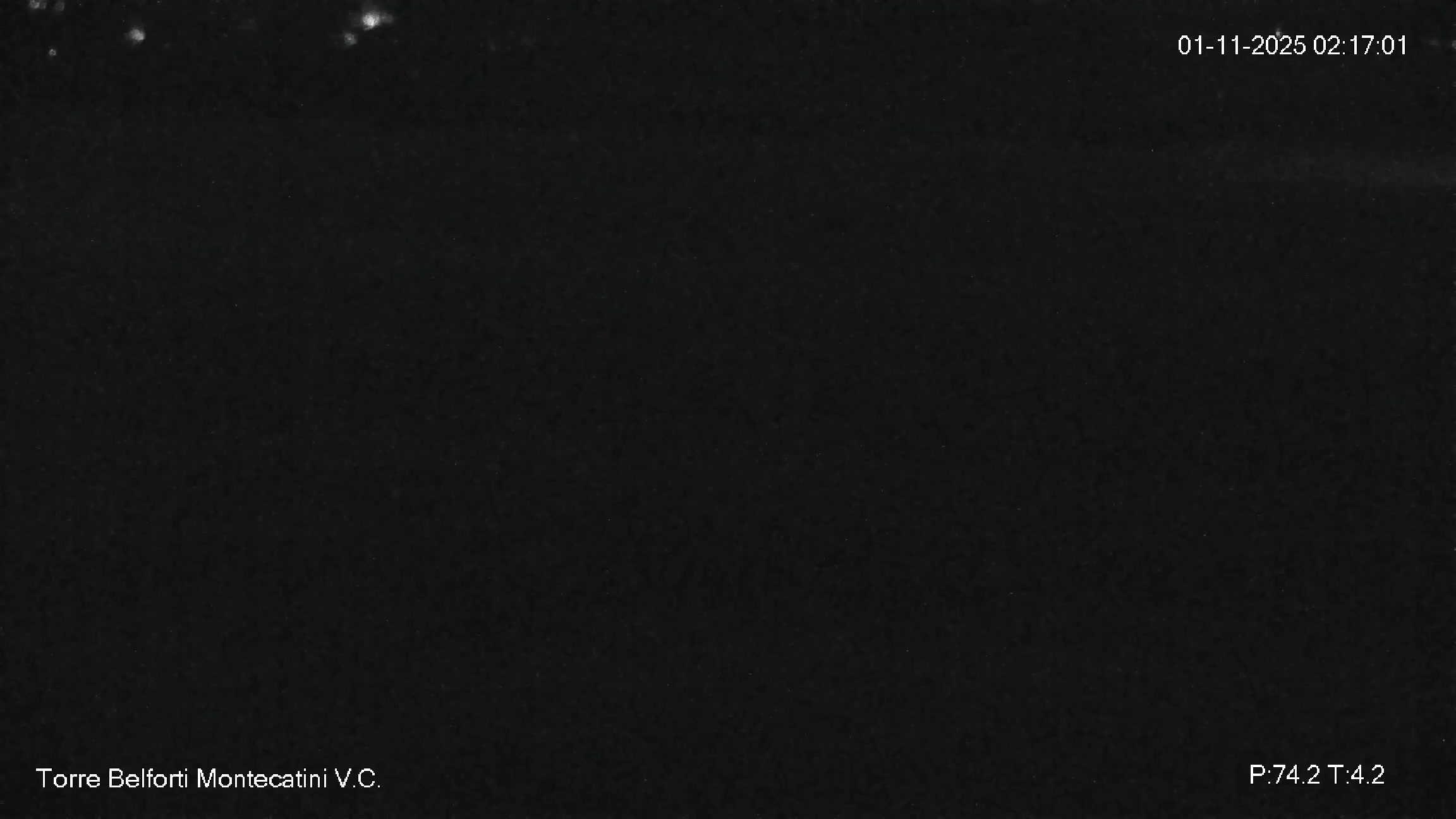 immagine della webcam nei dintorni di Castagneto Carducci: webcam Montecatini Val di Cecina