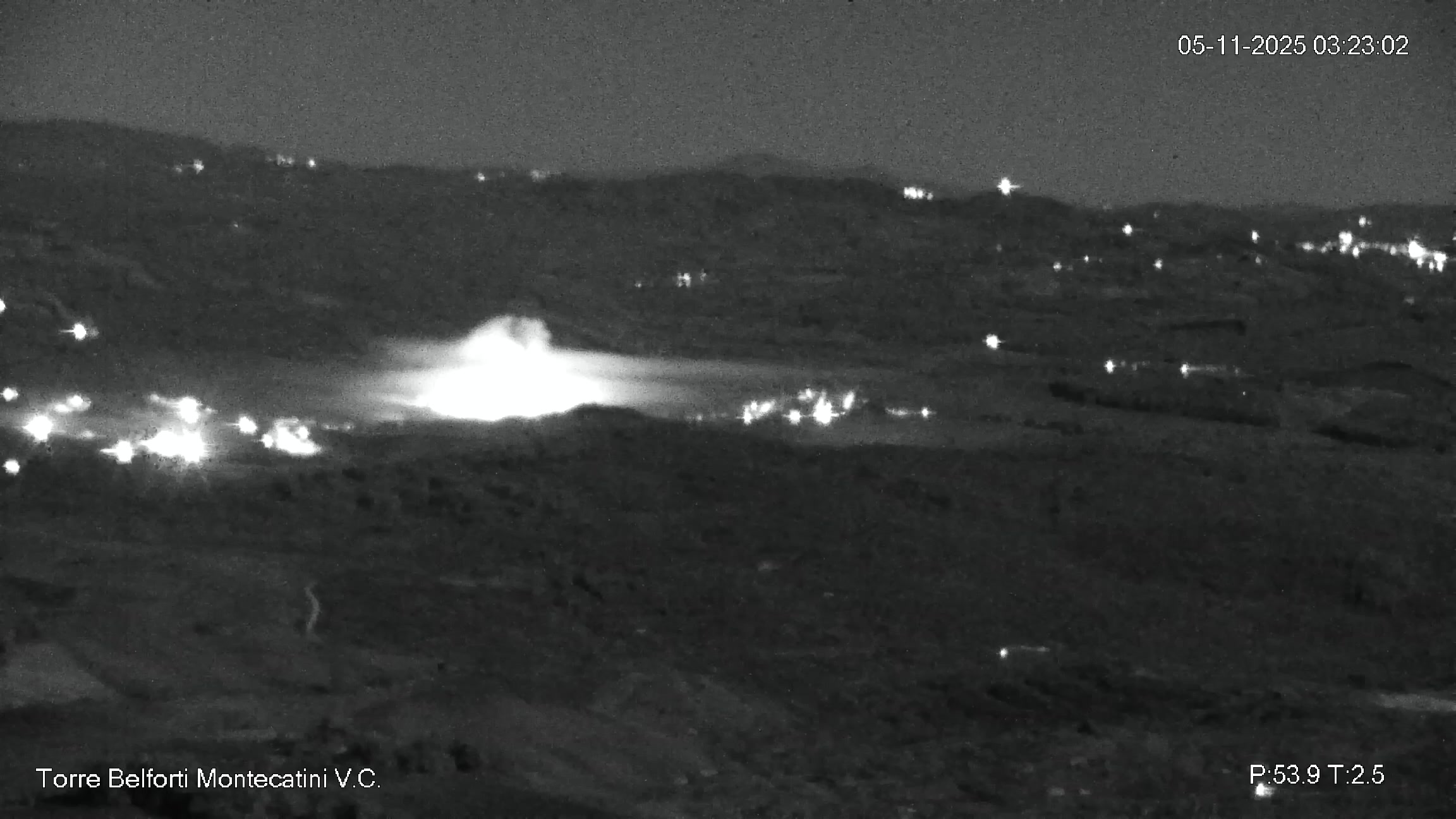 immagine della webcam nei dintorni di Vada: webcam Montecatini Val di Cecina