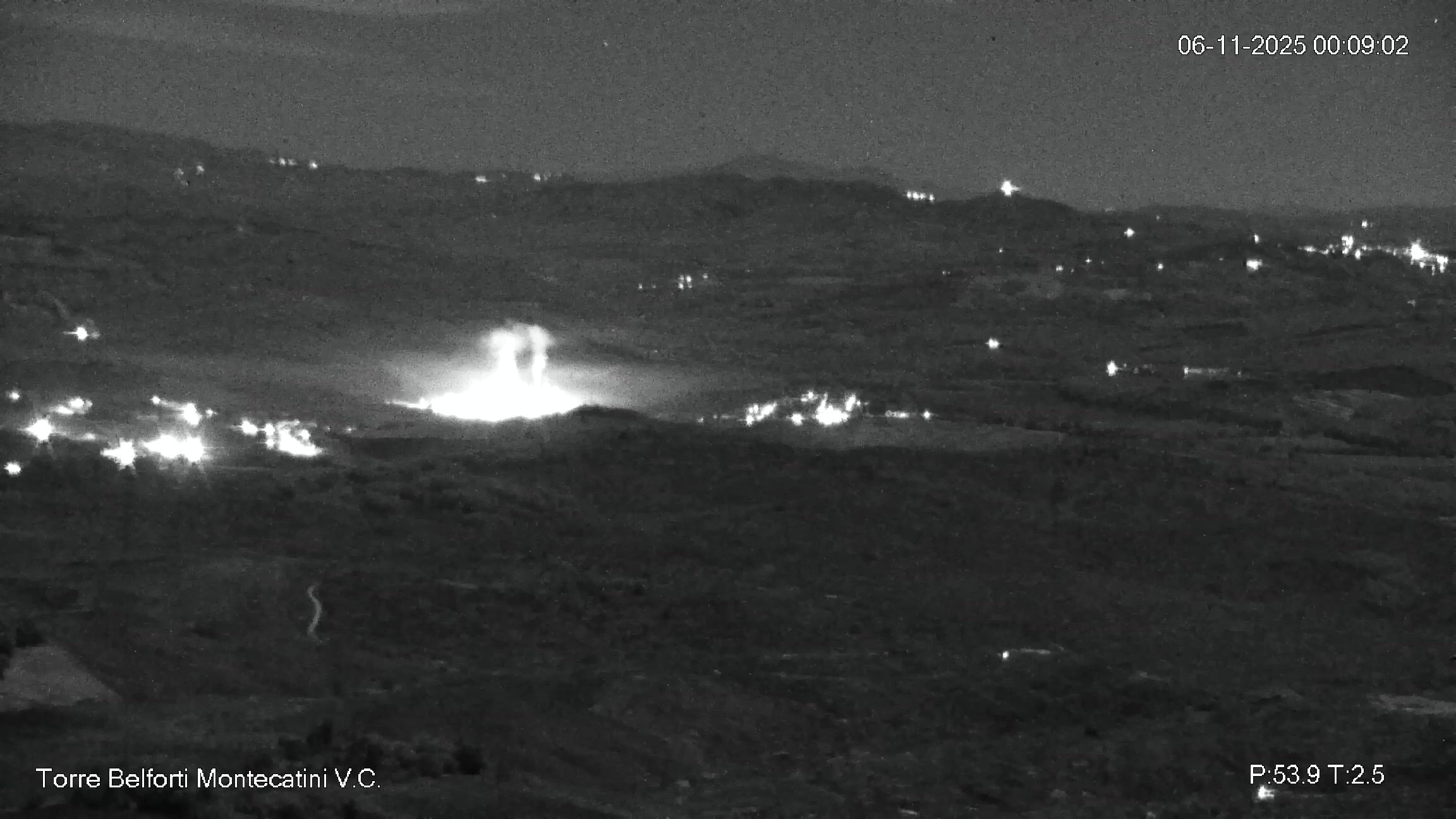 immagine della webcam nei dintorni di Vada: webcam Montecatini Val di Cecina