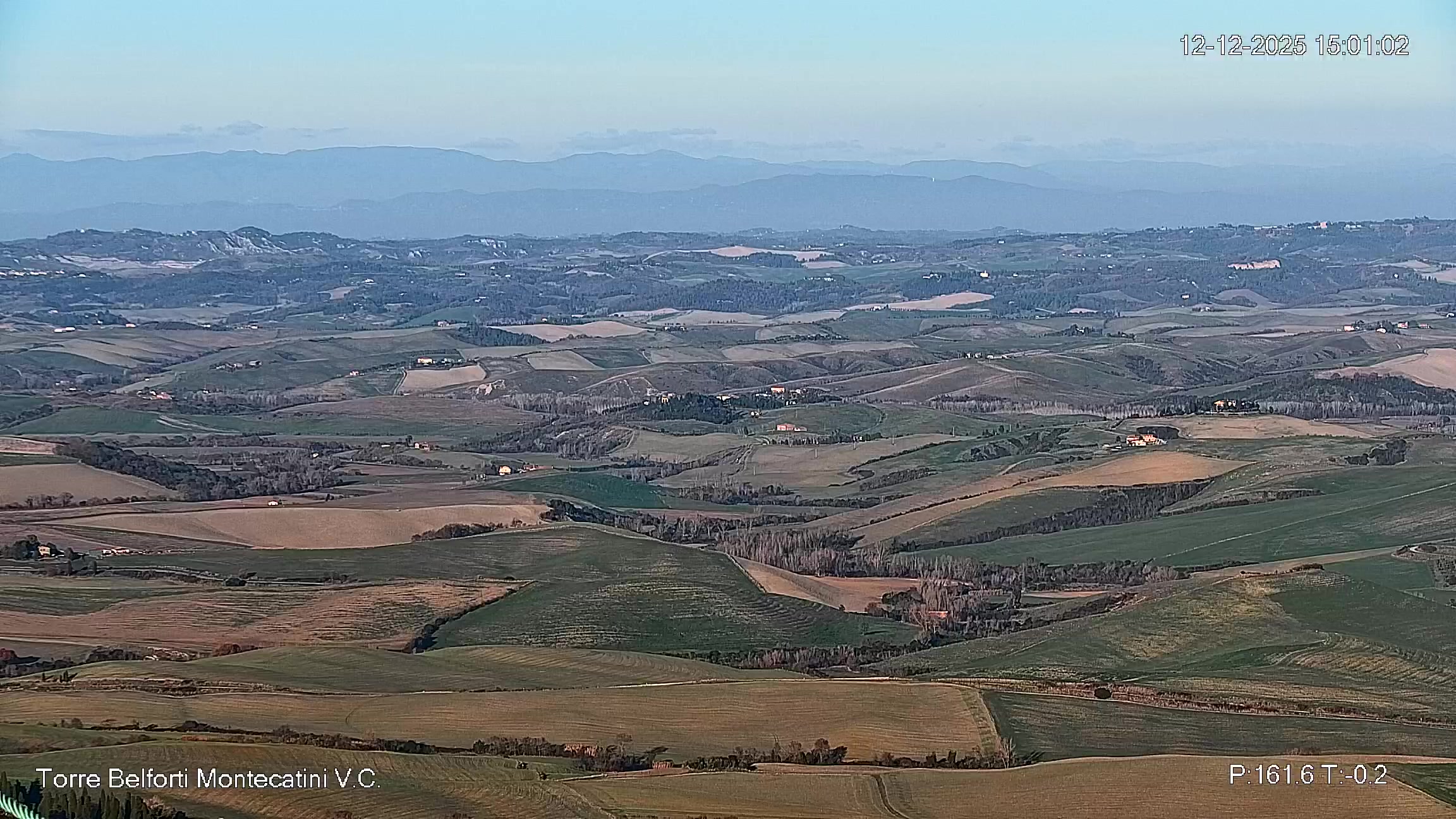 immagine della webcam nei dintorni di Lari: webcam Montecatini Val di Cecina