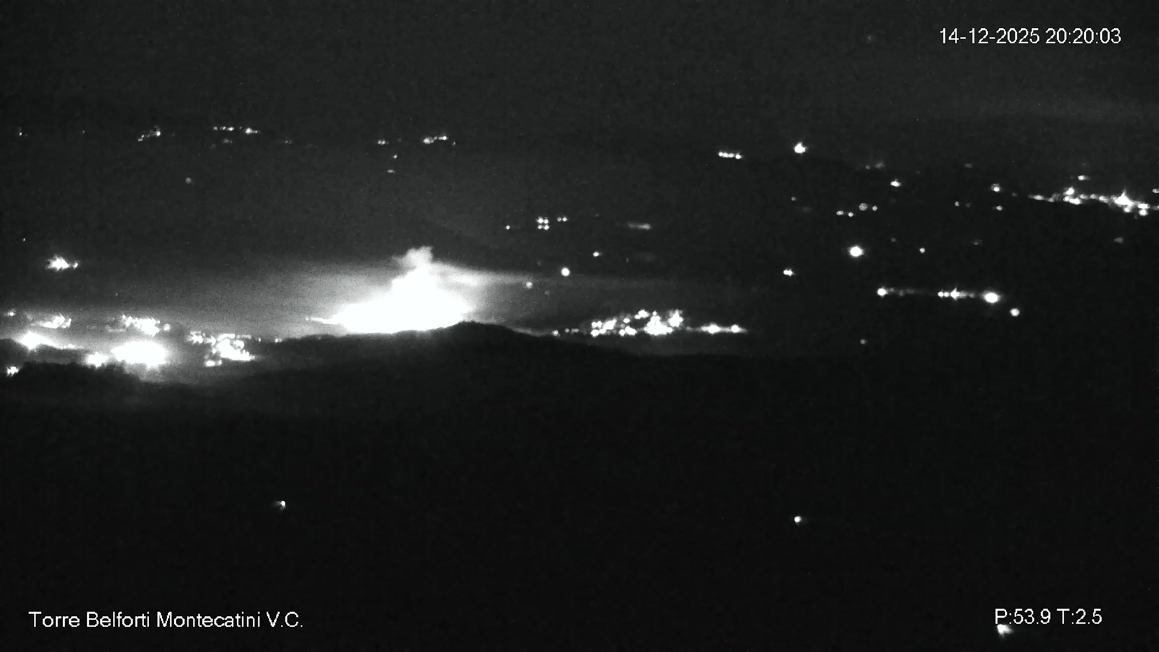 immagine della webcam nei dintorni di Vada: webcam Montecatini Val di Cecina