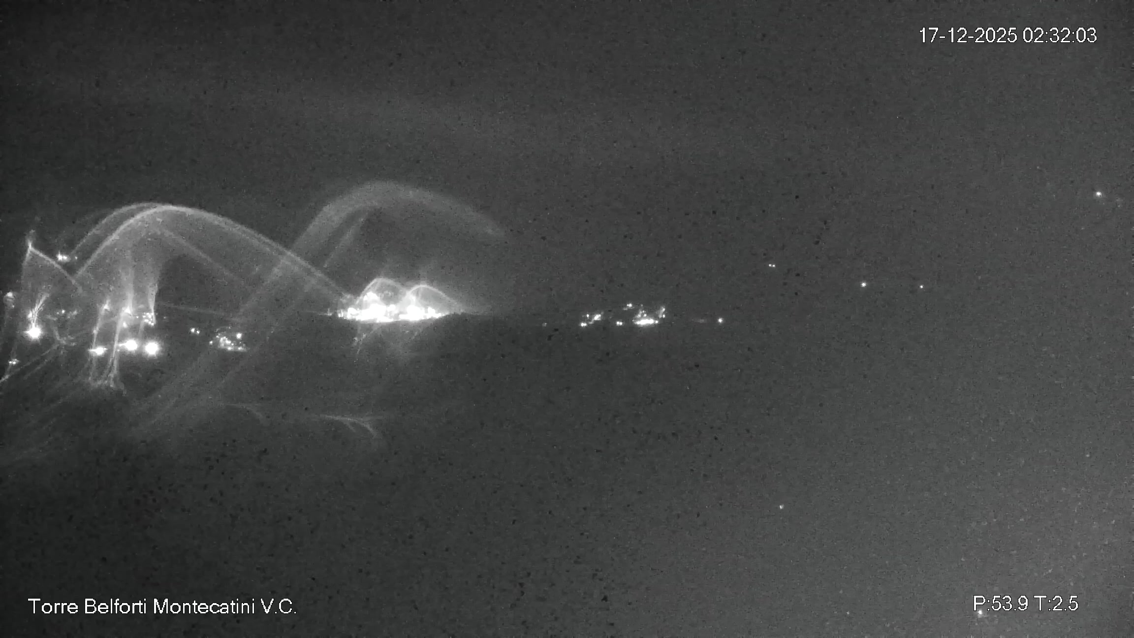 immagine della webcam nei dintorni di Castagneto Carducci: webcam Montecatini Val di Cecina