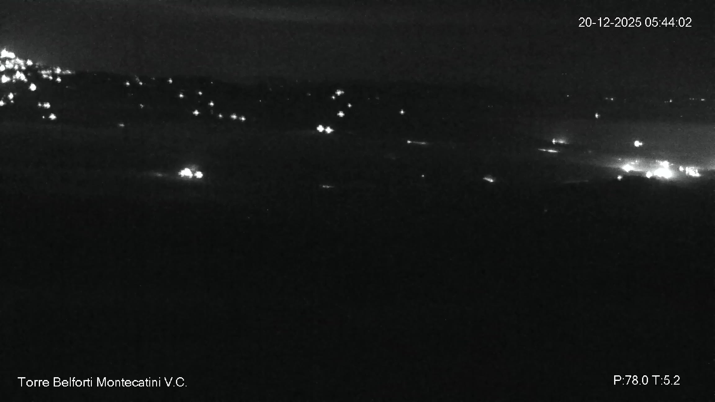 immagine della webcam nei dintorni di Cecina: webcam Montecatini Val di Cecina