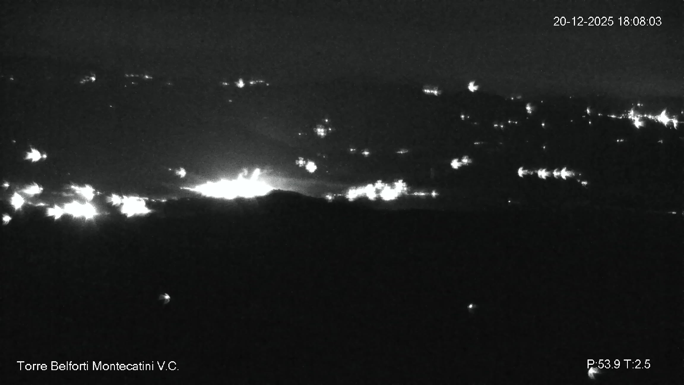 immagine della webcam nei dintorni di Rosignano Solvay: webcam Montecatini Val di Cecina