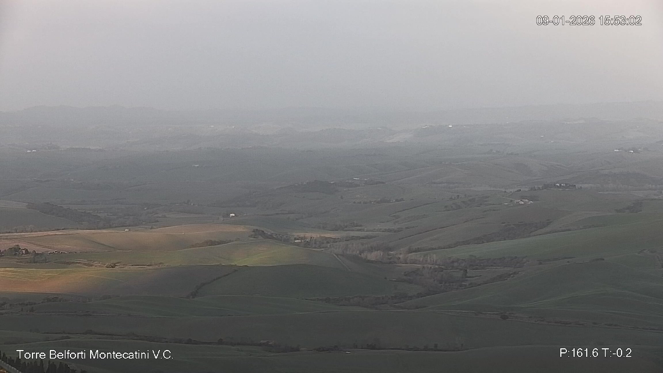 immagine della webcam nei dintorni di Marina Di Cecina: webcam Montecatini Val di Cecina
