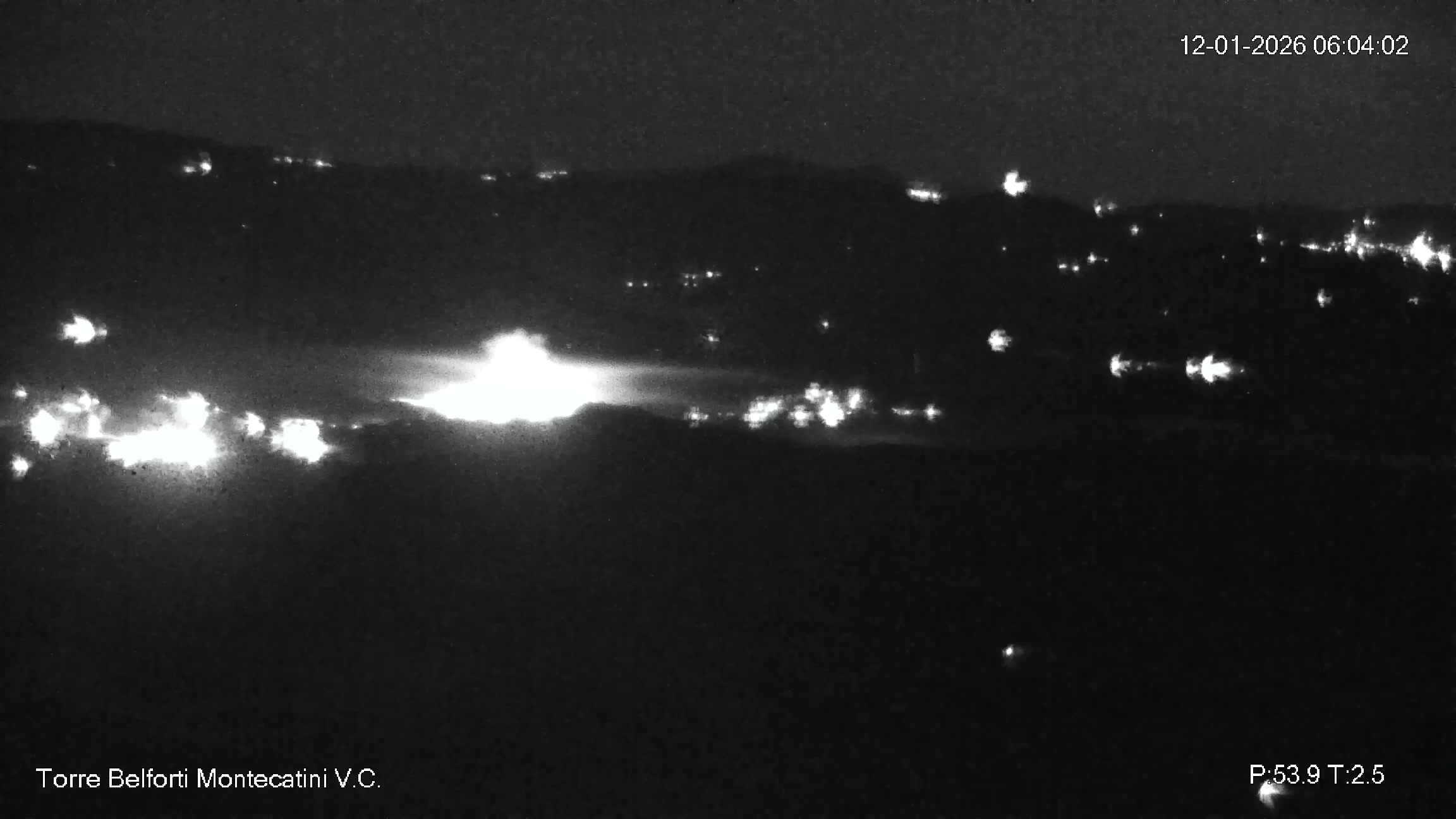 immagine della webcam nei dintorni di Cecina: webcam Montecatini Val di Cecina