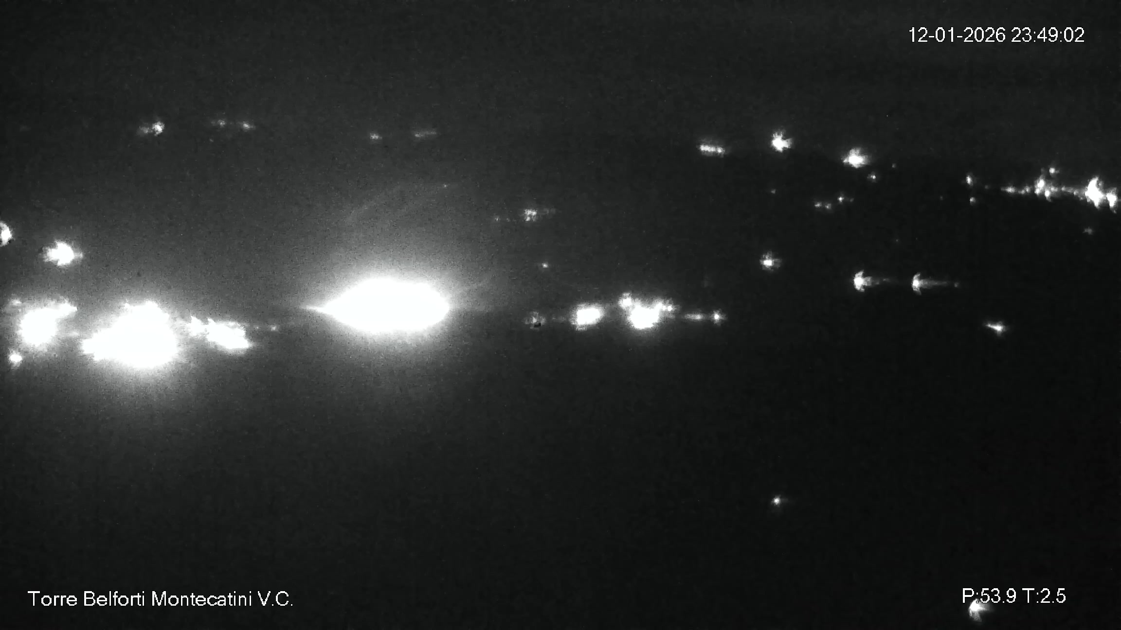 immagine della webcam nei dintorni di Marina di Bibbona: webcam Montecatini Val di Cecina