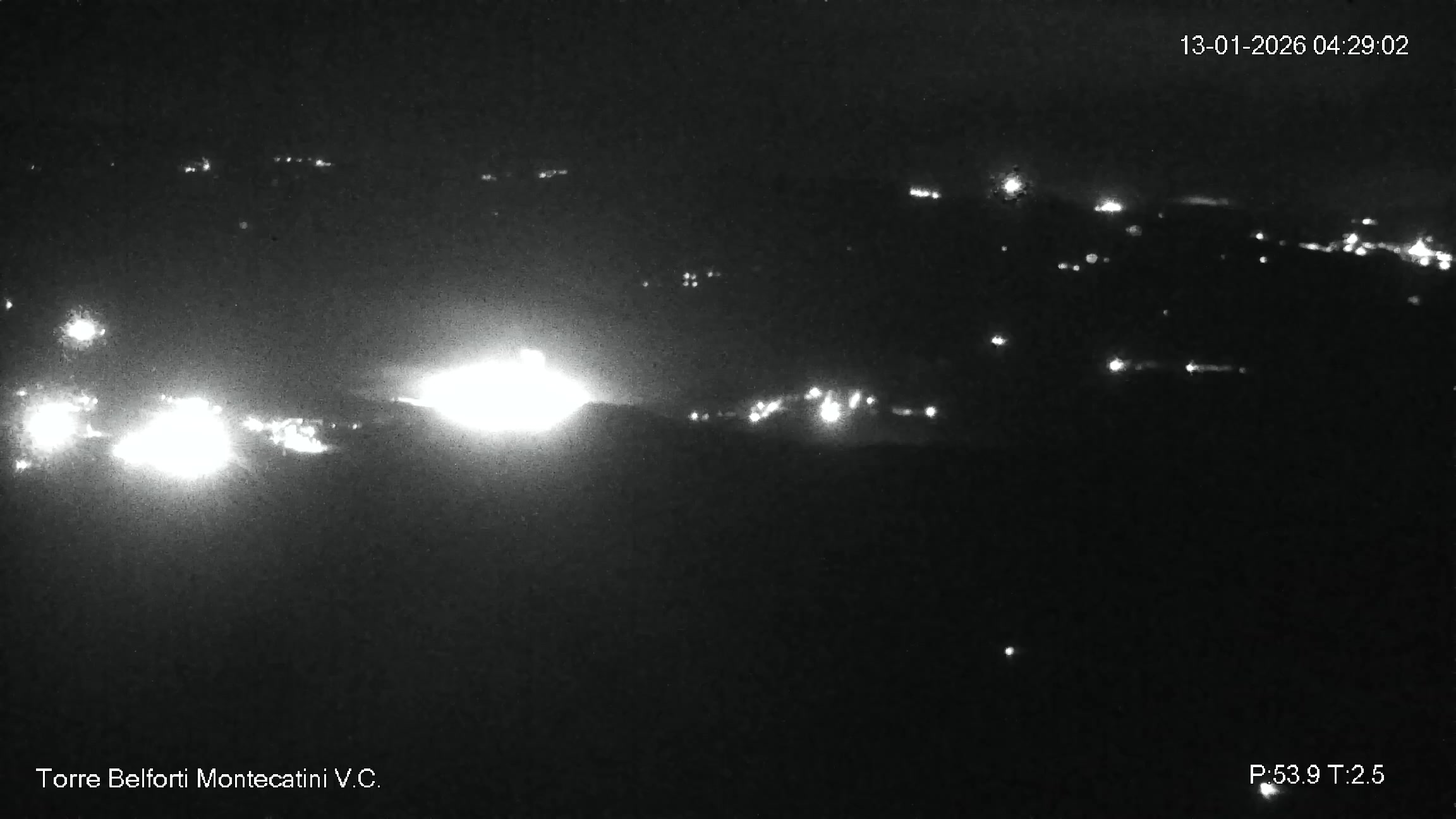 immagine della webcam nei dintorni di Chiusdino: webcam Montecatini Val di Cecina