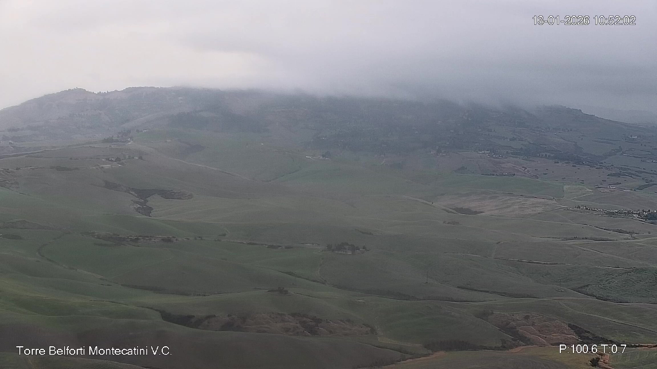 immagine della webcam nei dintorni di Castel San Gimignano: webcam Montecatini Val di Cecina