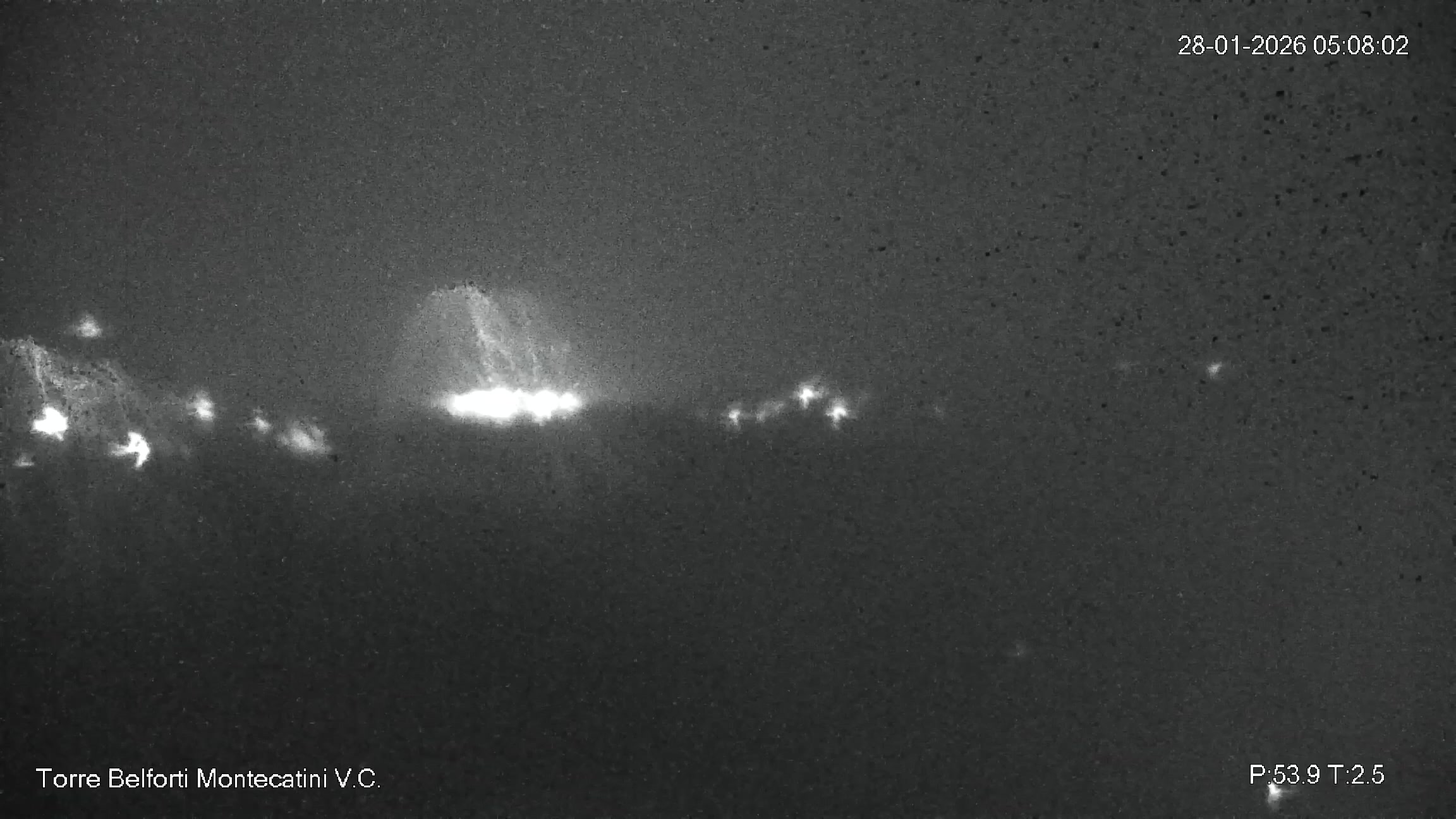 immagine della webcam nei dintorni di Rosignano Marittimo: webcam Montecatini Val di Cecina