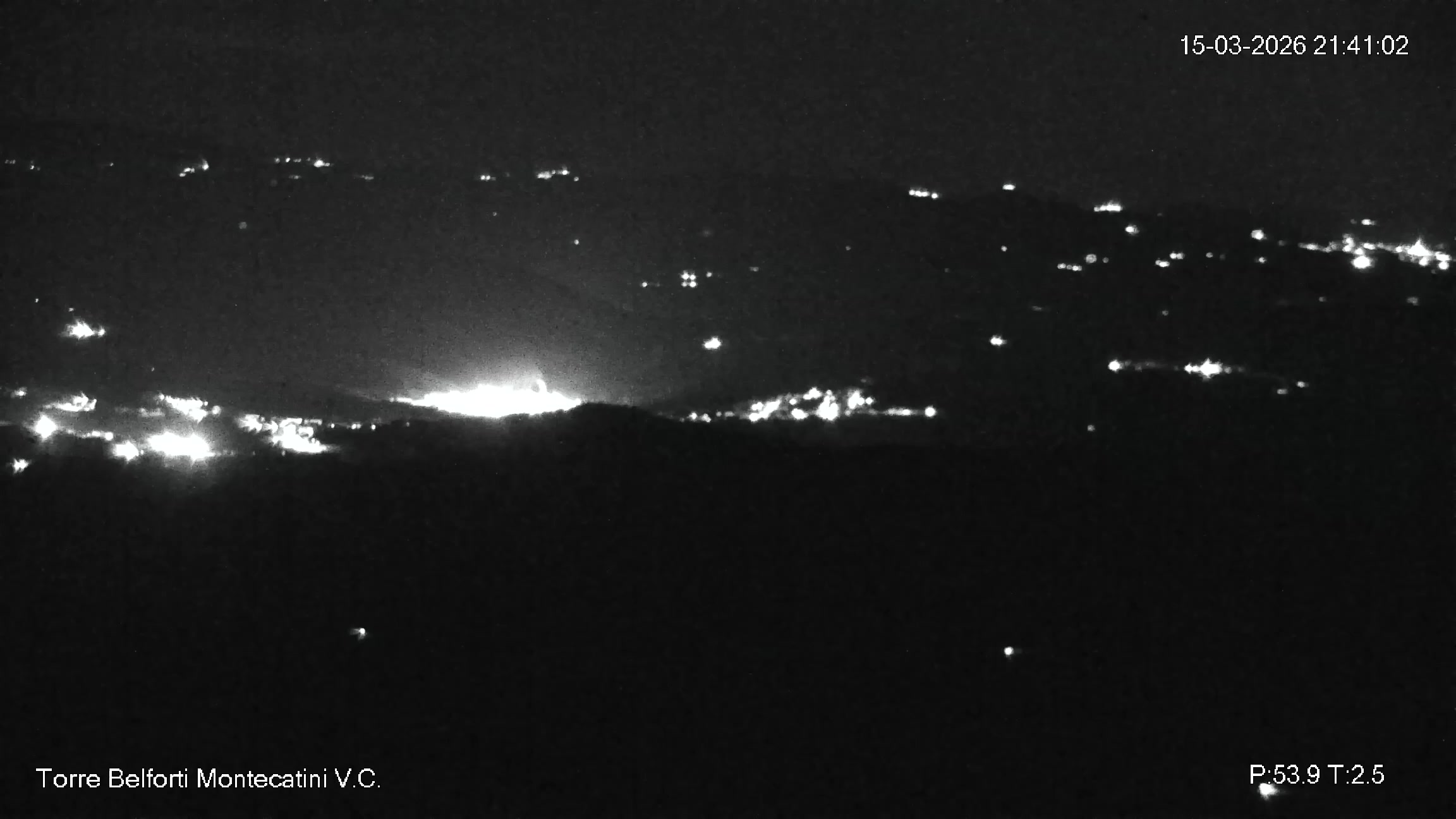 immagine della webcam nei dintorni di Castiglioncello: webcam Montecatini Val di Cecina