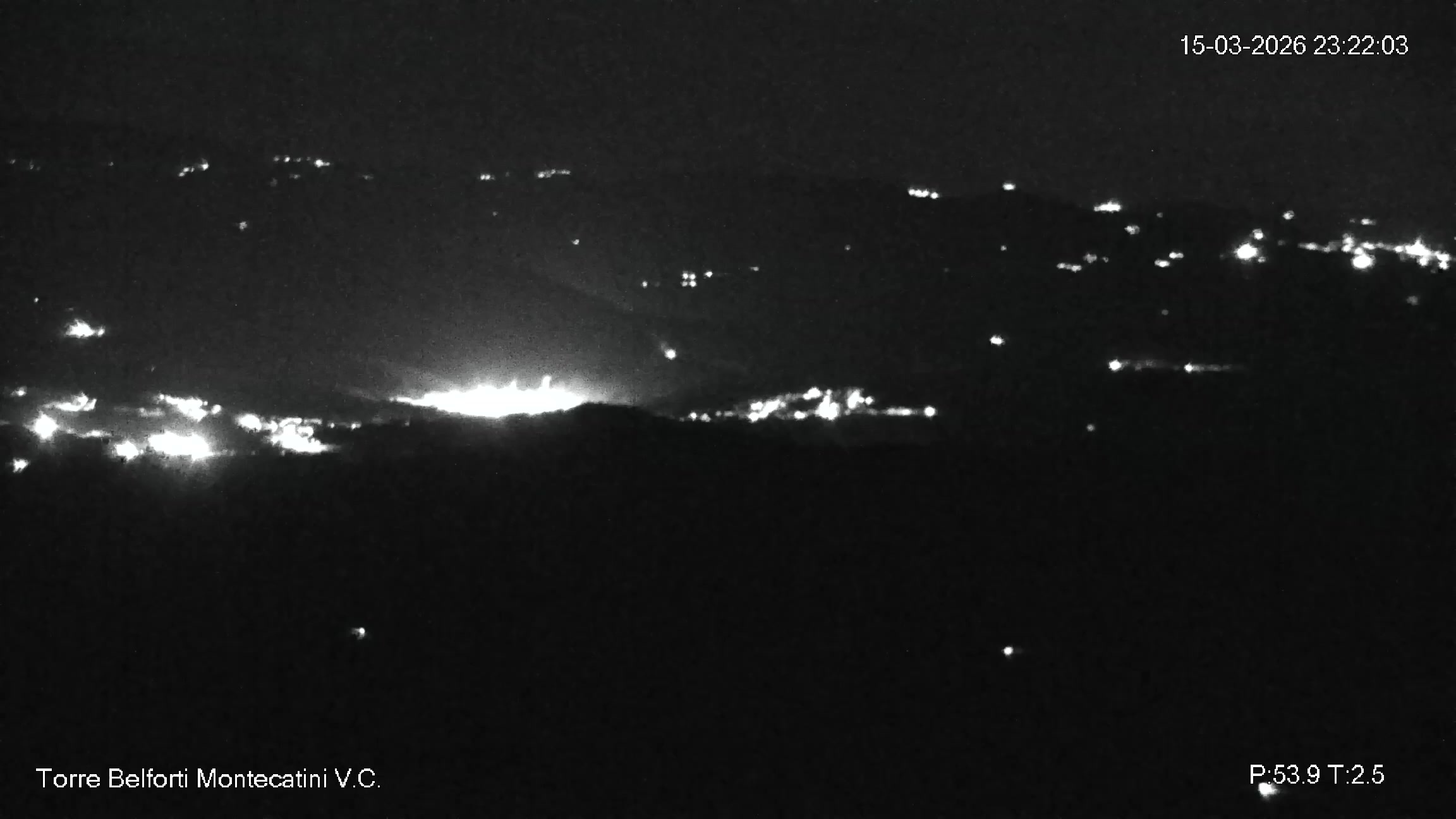 immagine della webcam nei dintorni di Lajatico: webcam Montecatini Val di Cecina