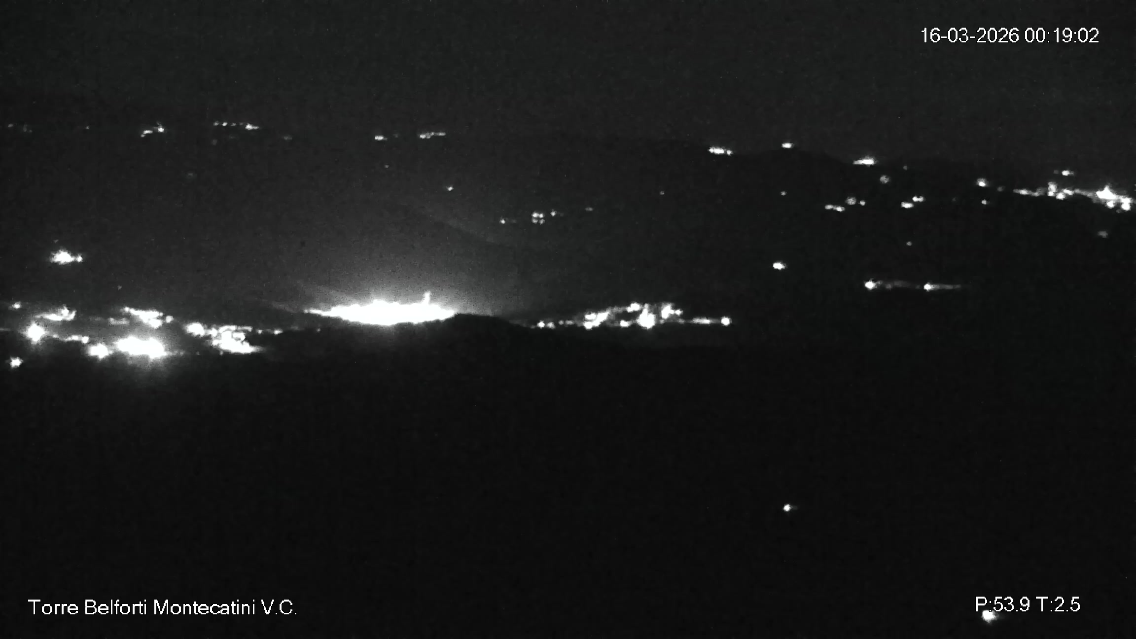 immagine della webcam nei dintorni di Lajatico: webcam Montecatini Val di Cecina