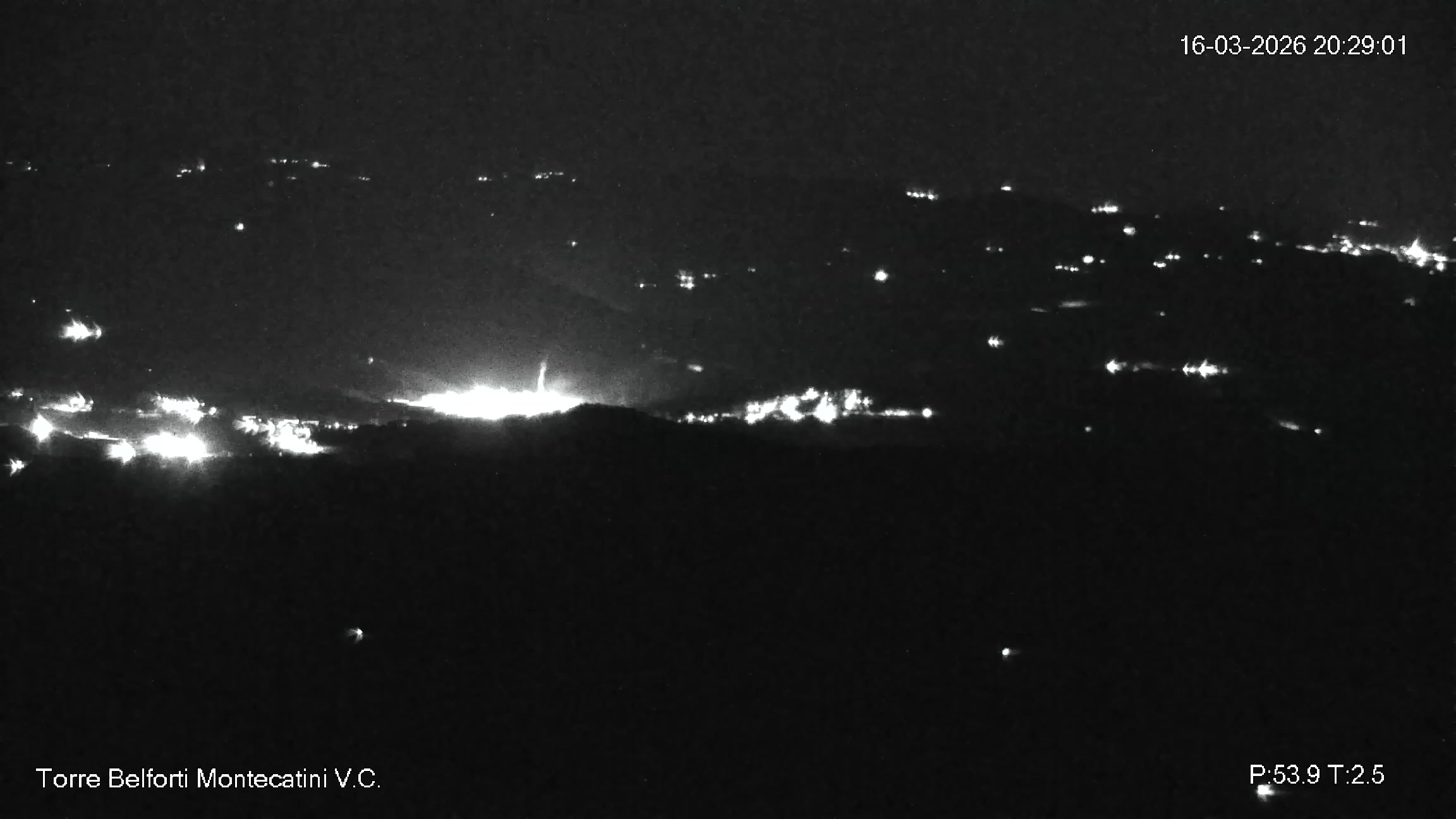 immagine della webcam nei dintorni di Lajatico: webcam Montecatini Val di Cecina