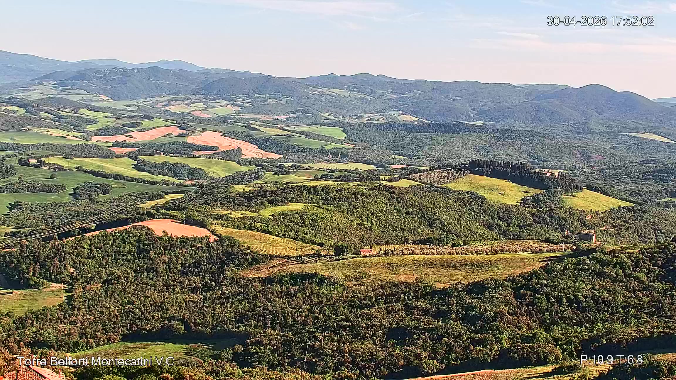 Preview delle webcam di Montecatini Val di Cecina