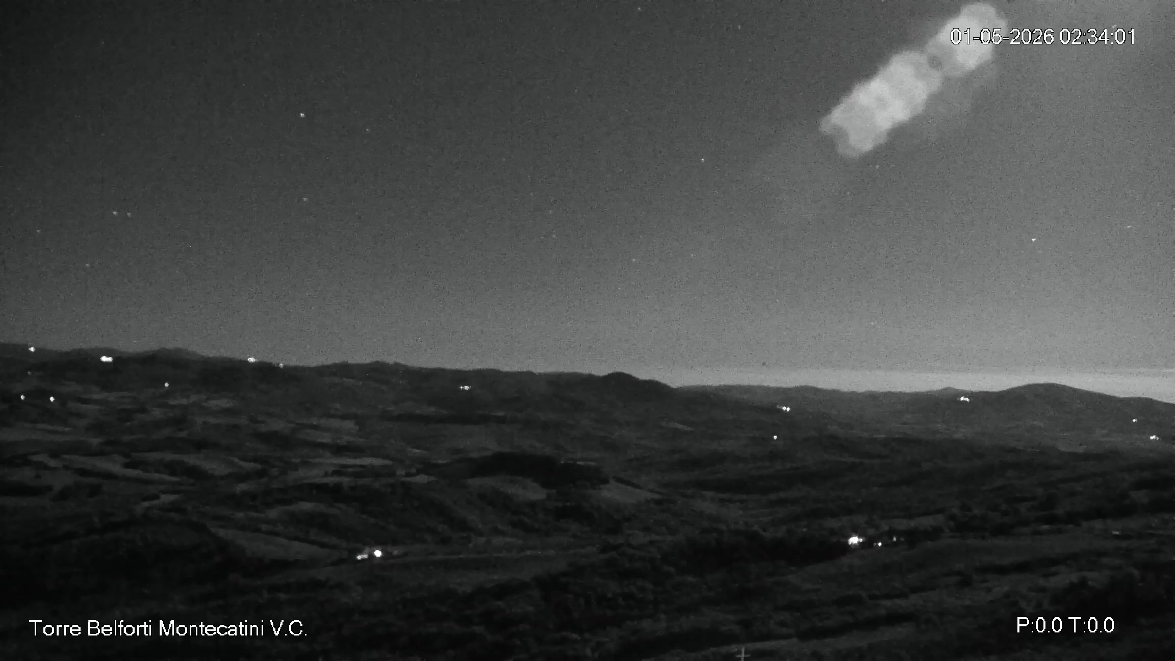immagine della webcam nei dintorni di Ponsacco: webcam Montecatini Val di Cecina