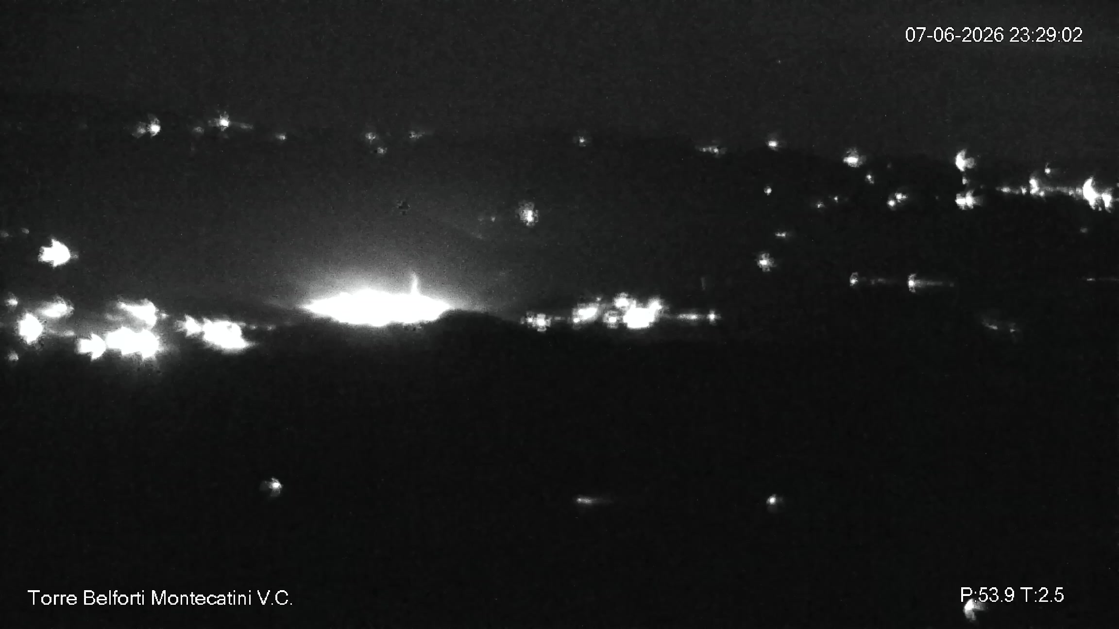 immagine della webcam nei dintorni di Cecina: webcam Montecatini Val di Cecina