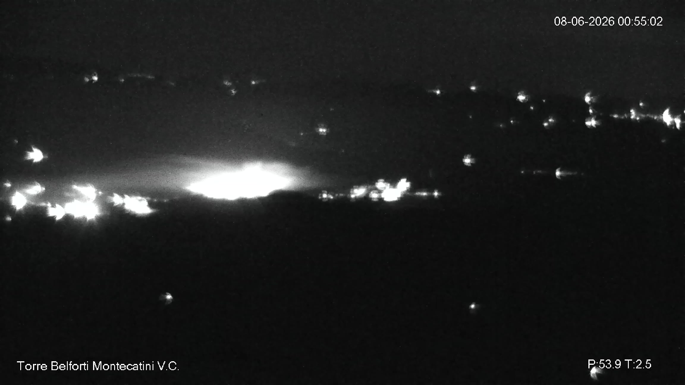 immagine della webcam nei dintorni di Castiglioncello: webcam Montecatini Val di Cecina