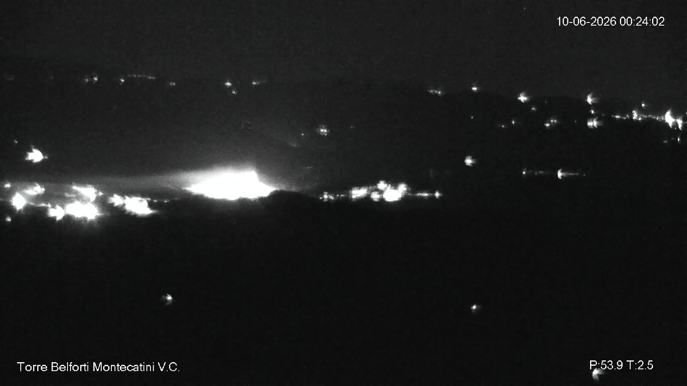 immagine della webcam nei dintorni di San Gimignano: webcam Montecatini Val di Cecina