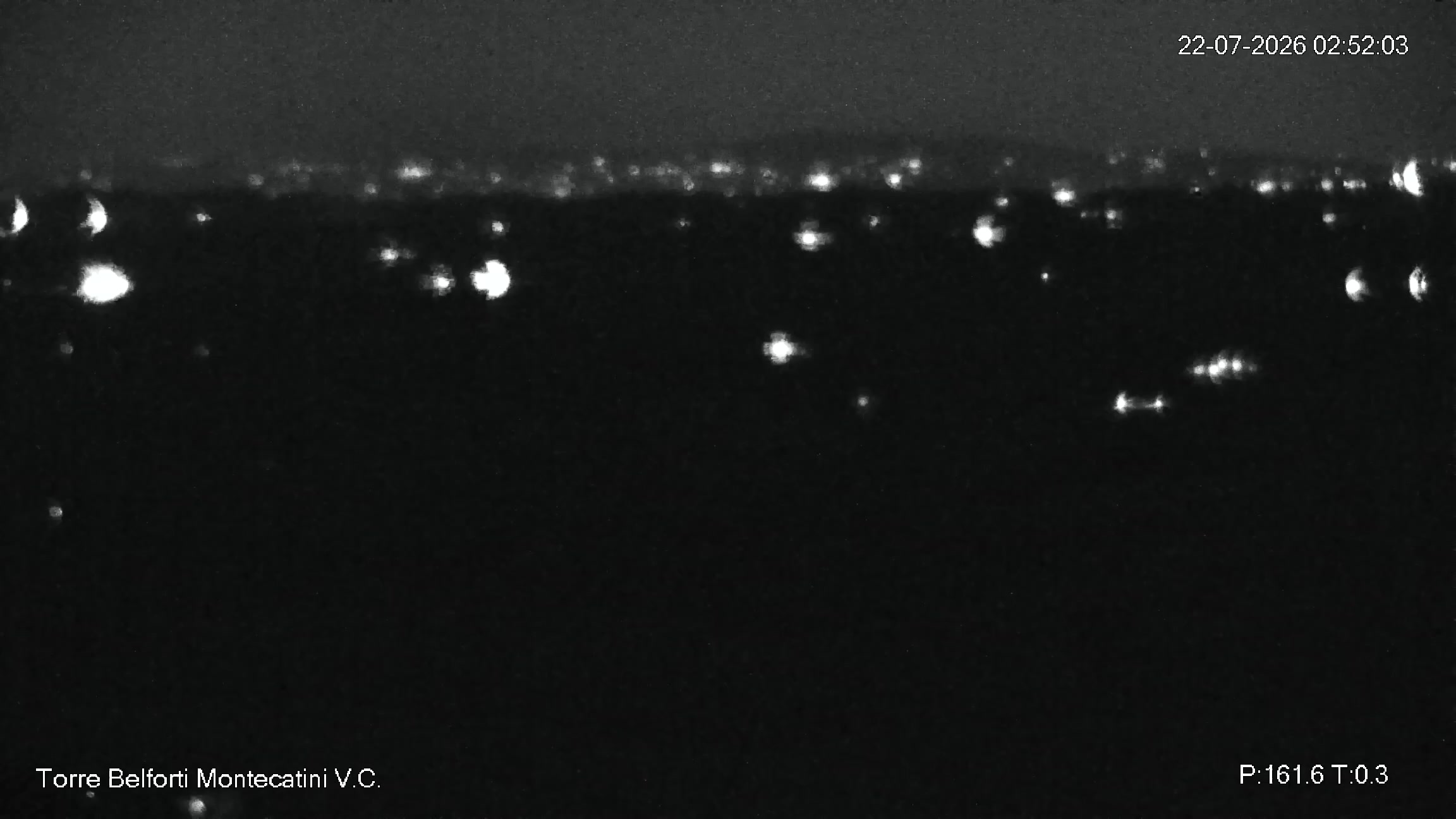 immagine della webcam nei dintorni di Marina Di Cecina: webcam Montecatini Val di Cecina